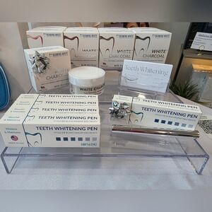 Beaming White, White Charcoal Teeth Whitening And Paste.